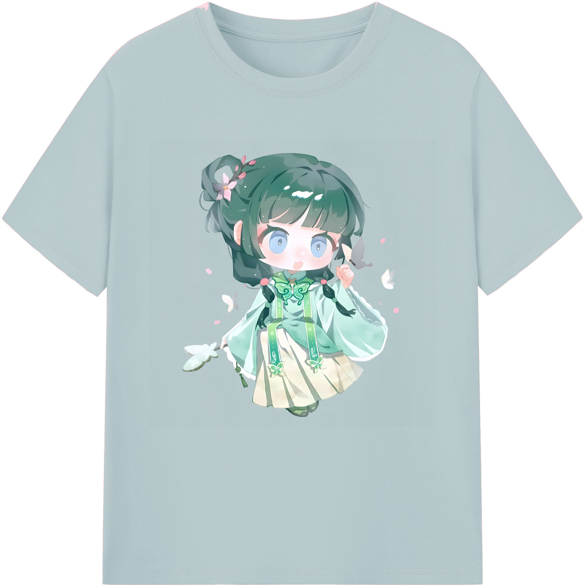 （画像用） 薬屋のひとりごと The Apothecary Diaries 綿100％半袖Tシャツ（フロントプリント）